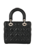 Small My ABC Lady Dior, £2,100, Handbags, Black, Leather, Back view